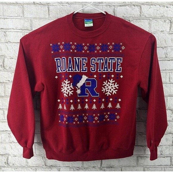 Roane State Champion Sweatshirt  Long Sleeve Crew Neck Men's Size XL - Picture 5 of 10